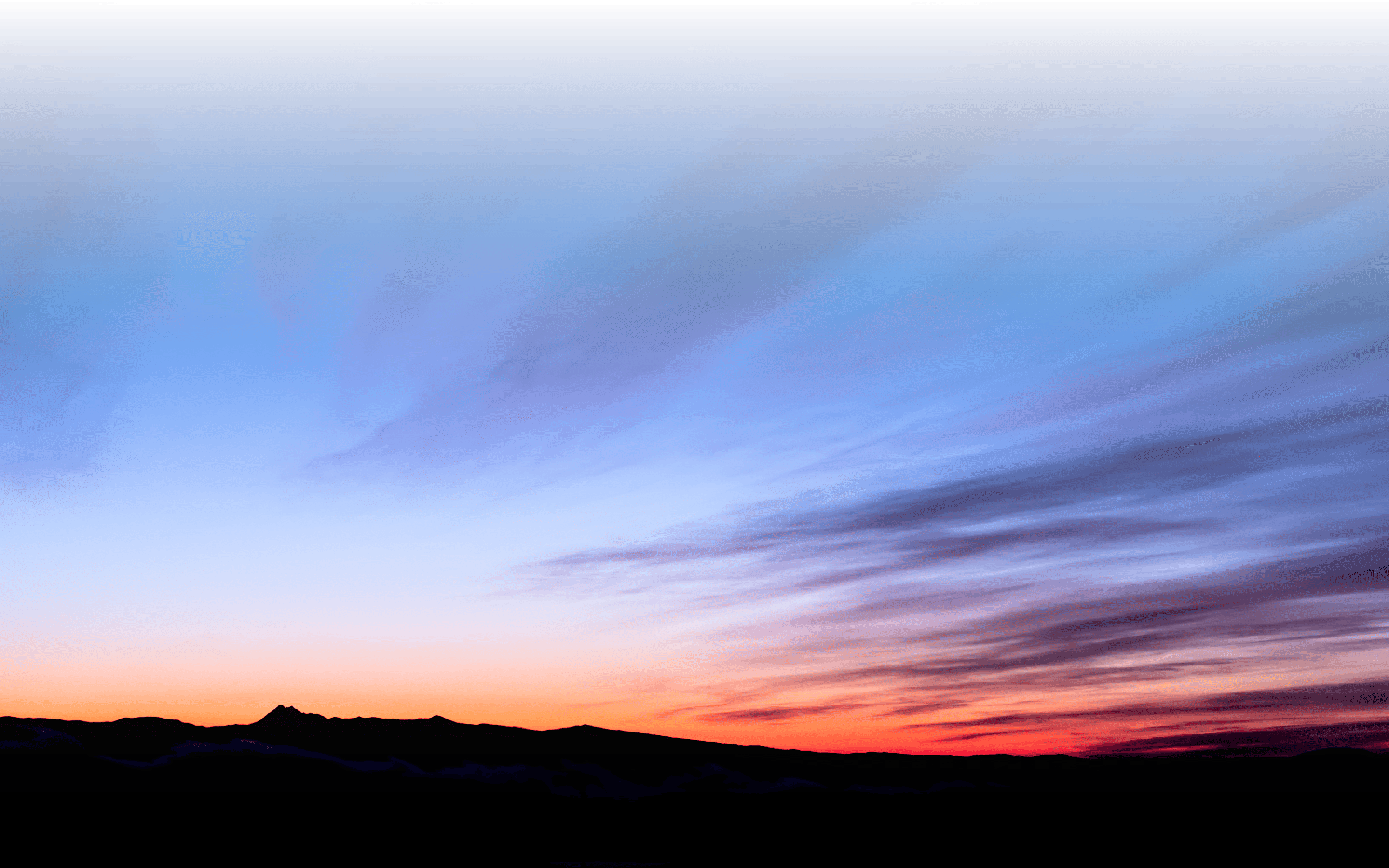 夕焼けの風景画像